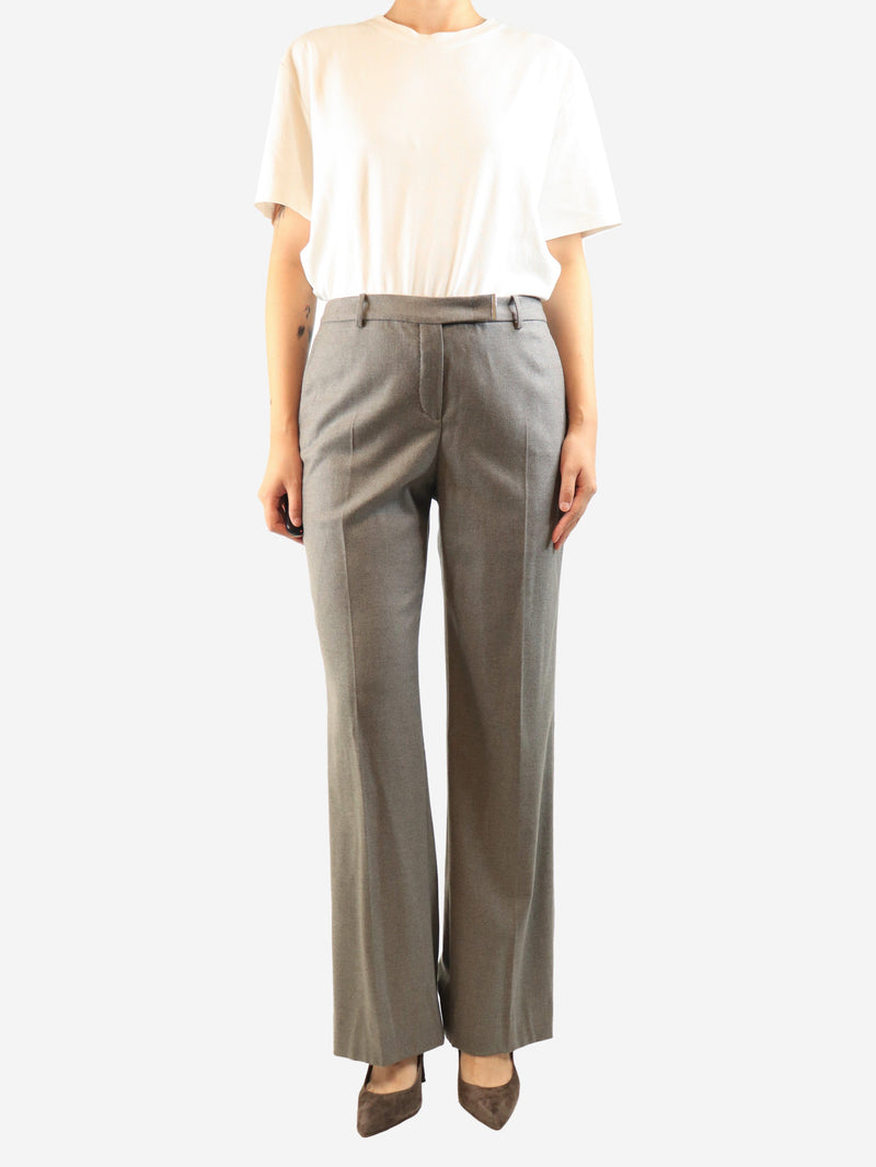 Brown cashmere trousers - size UK 10 Trousers Loro Piana 