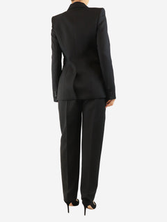 Black tuxedo blazer and trouser set - size UK 10 Sets Alexander McQueen 