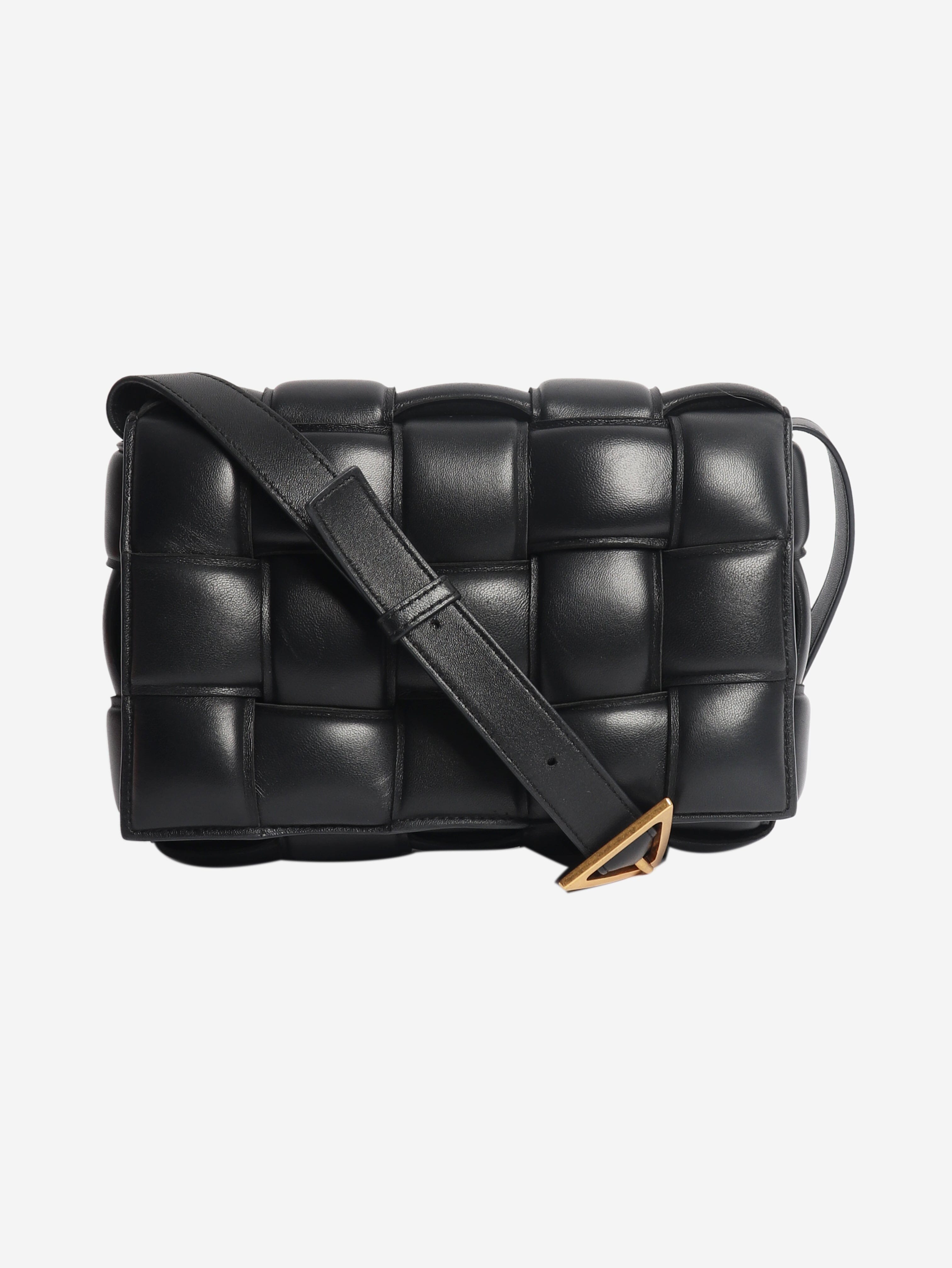 Black Padded Cassette bag Shoulder bags Bottega Veneta 