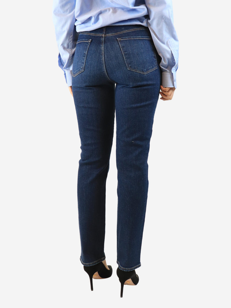 Blue Teagan high-rise skinny jeans - size UK 12 Denim J Brand 