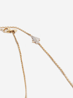 Gold woodland oak leaf necklace Necklaces Asprey 