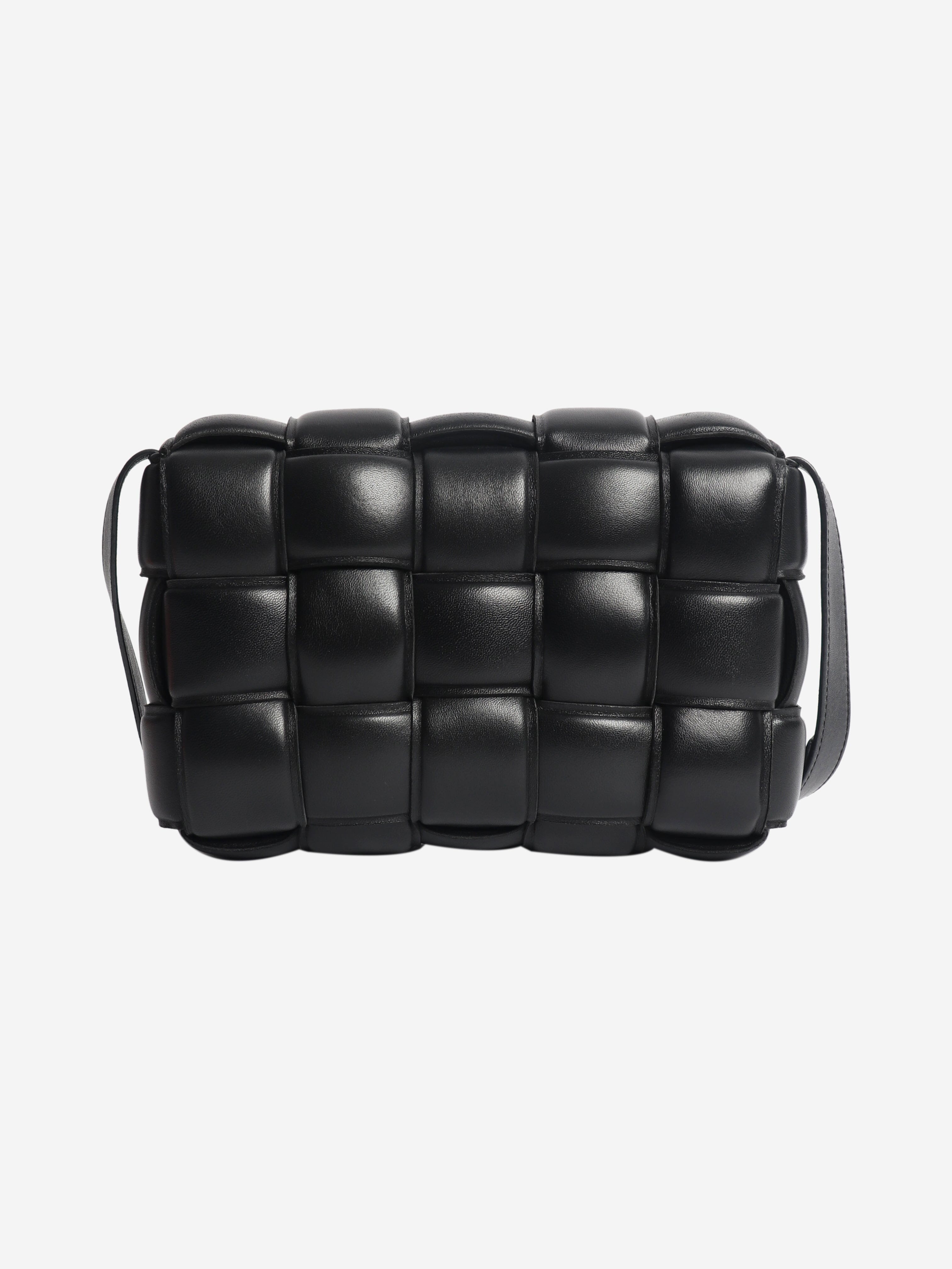Black Padded Cassette bag Shoulder bags Bottega Veneta 