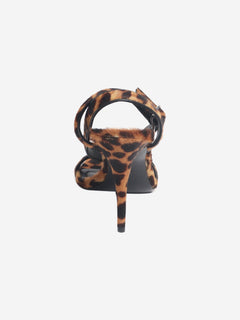 Brown leopard calf fur heels - size EU 39 (UK 6) Heels Alexander Wang 