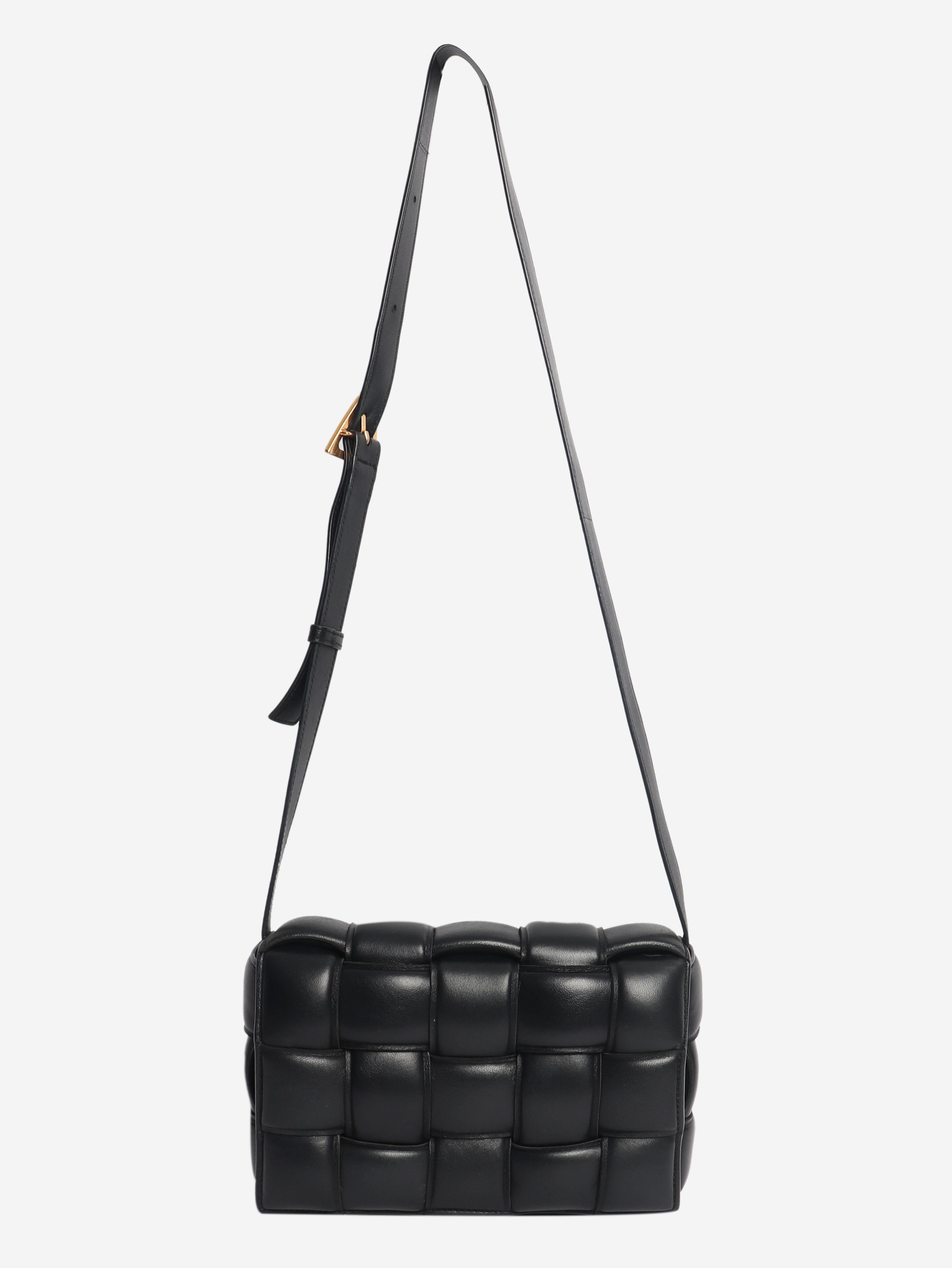 Black Padded Cassette bag Shoulder bags Bottega Veneta 