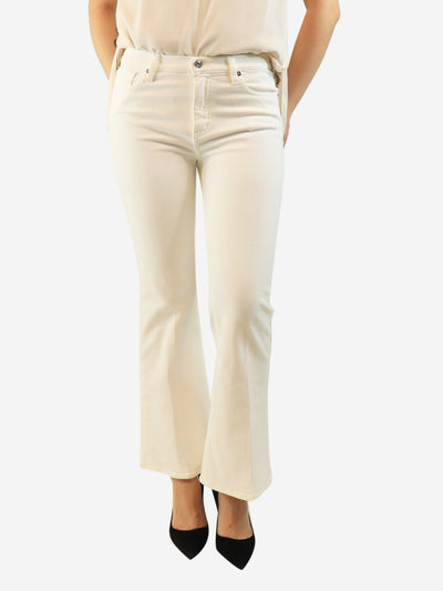 White The Icon jeans - size UK 12 Denim Frame 
