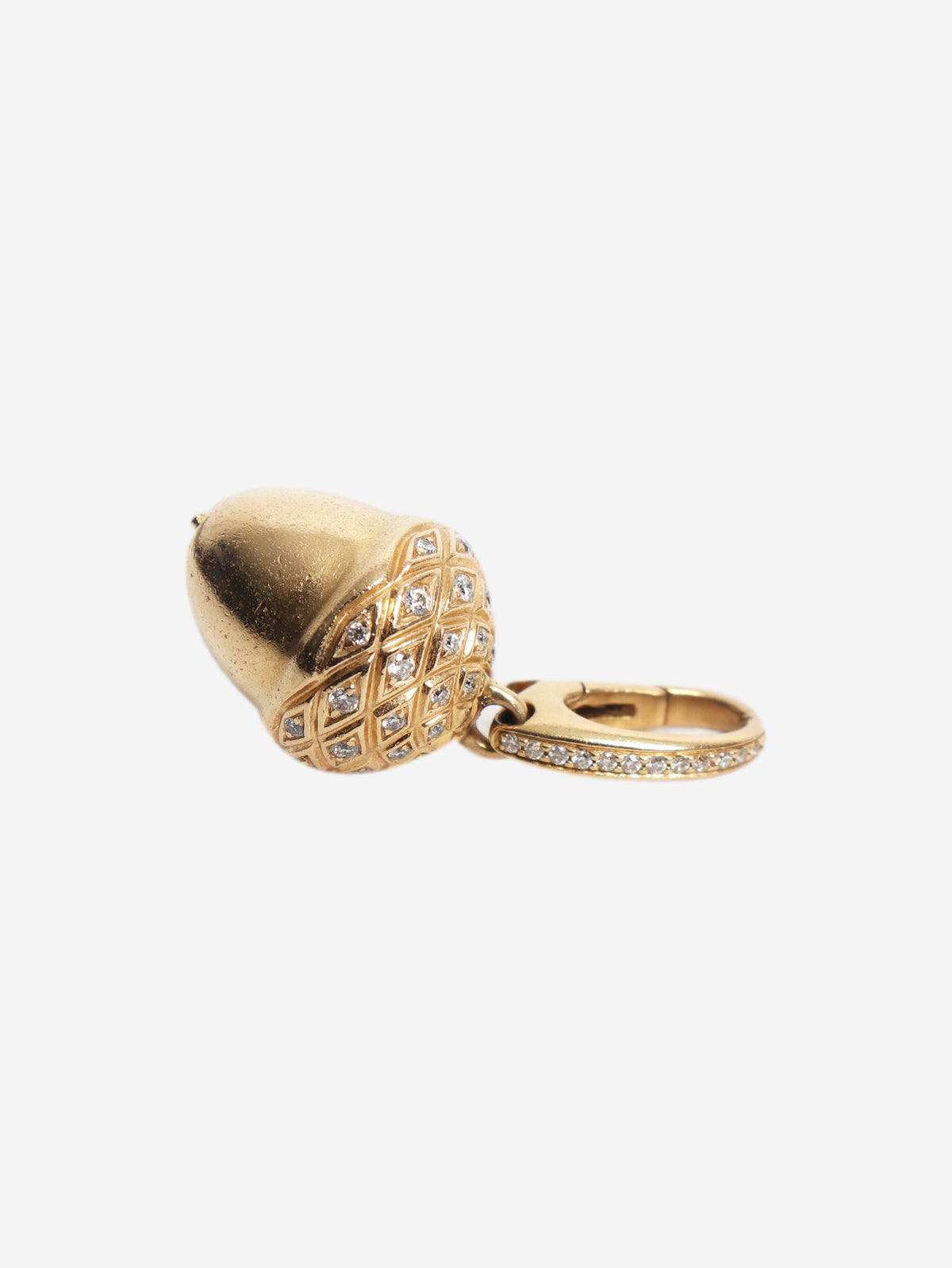 18-carat gold acorn pandent Necklaces Asprey 
