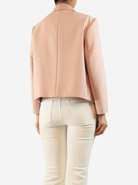 Light pink heart jacket - size UK 14 alternate image