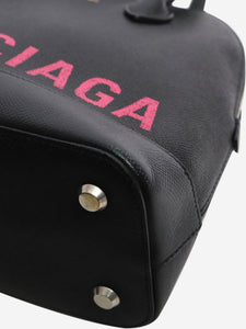 Balenciaga Black Ville top handle bag