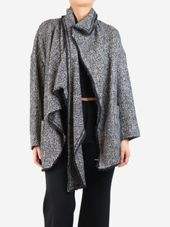 Grey Hopsack cape - size UK 8 Coats & Jackets Isabel Marant Etoile 
