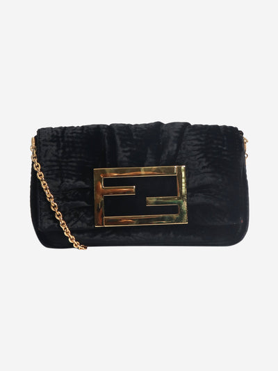 Black Mia pochette chain bag Shoulder bags Fendi 