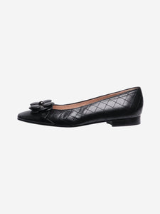 Chanel Black camellia ballet flats - size EU 40