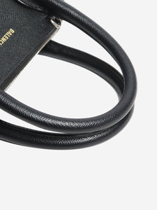 Balenciaga Black Ville top handle bag