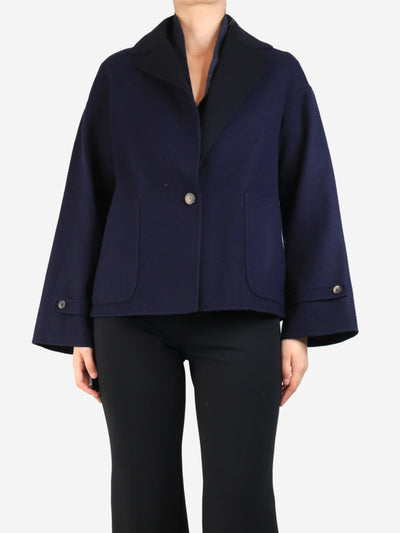 Navy reversible coat - size S Coats & Jackets Bamford 