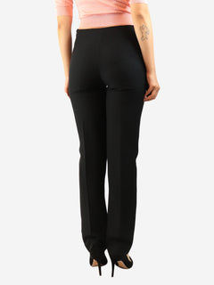 Black tapered trousers - size UK 10 Trousers Valentino 