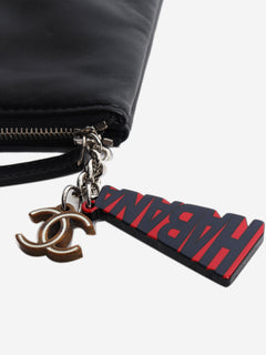 Black 2017 lambskin Cuba La Habana O Case clutch Clutch bags Chanel 