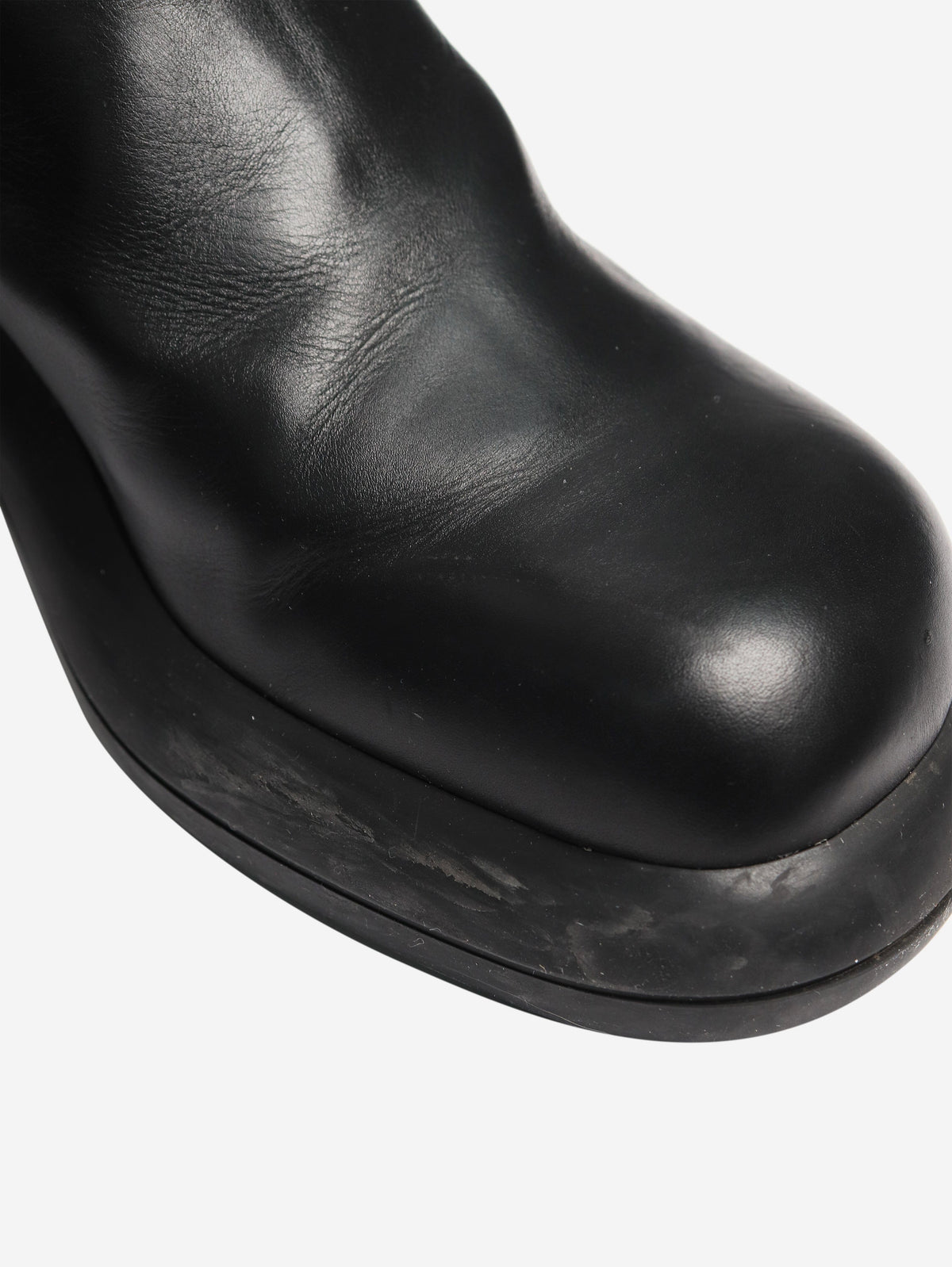 Black leather chelsea boots - UK 6.5 Boots Jil Sander 