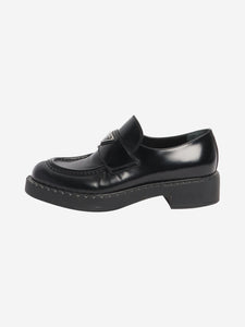 Prada Black leather loafers - size EU 39 (UK 6)