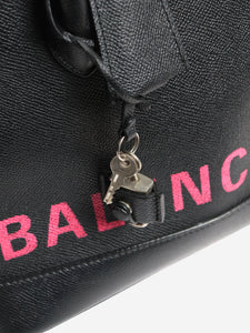 Balenciaga Black Ville top handle bag