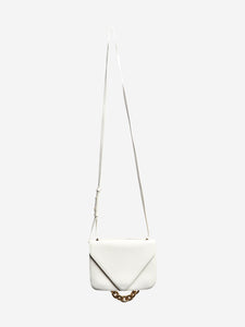 Bottega Veneta White leather shoulder bag