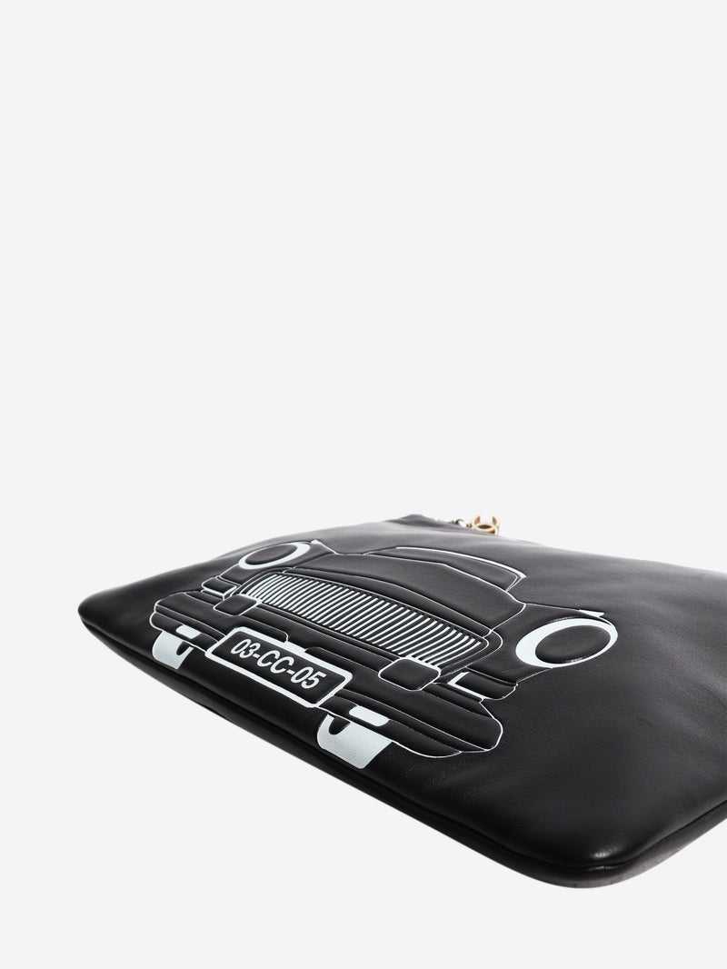 Black 2017 lambskin Cuba La Habana O Case clutch Clutch bags Chanel 