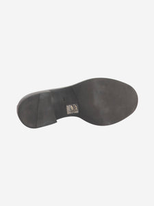 Prada Black leather loafers - size EU 39 (UK 6)