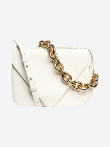 Bottega Veneta White leather shoulder bag