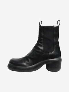 Black leather chelsea boots - UK 6.5 Boots Jil Sander 