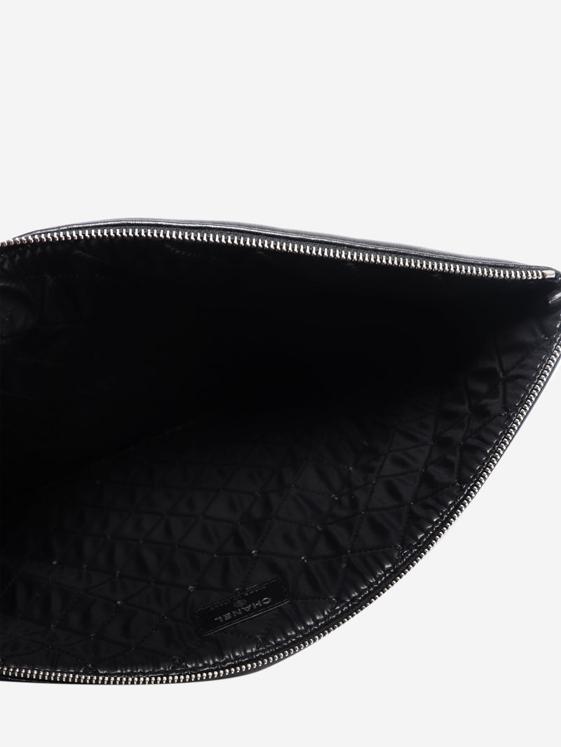 Black 2017 lambskin Cuba La Habana O Case clutch Clutch bags Chanel 