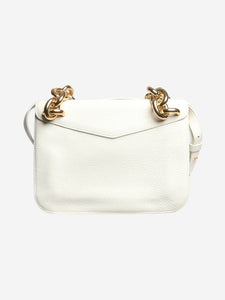 Bottega Veneta White leather shoulder bag