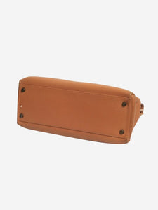 Hermes Tan vintage 1985 Kelly 32 bag in Epsom leather