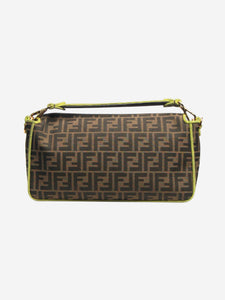 Fendi Brown large Zucca Baguette bag