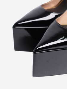 Valentino Black pointed toe platform high heels - size EU 37 (UK 4)