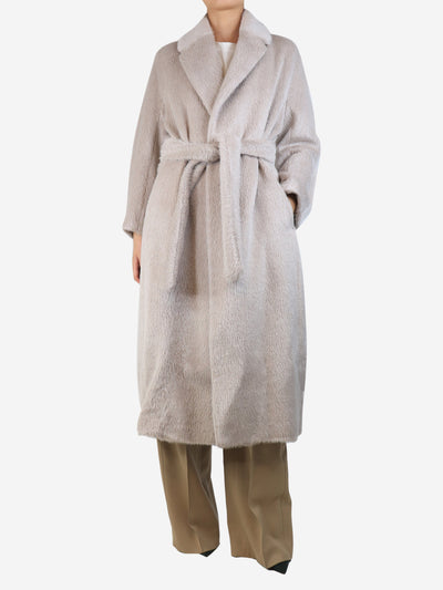 Beige Eliana coat - size UK 10 Coats & Jackets S Max Mara 