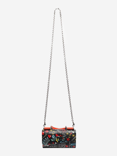 Black Dauphine chain wallet alternate image