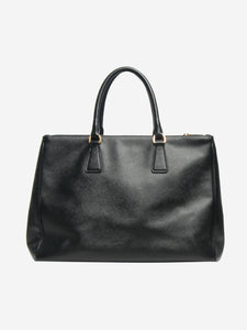 Prada Black large Saffiano Galleria top handle bag