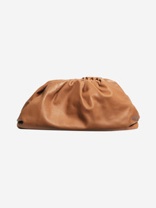 Bottega Veneta Brown The Pouch leather clutch