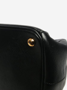 Prada Black large Saffiano Galleria top handle bag