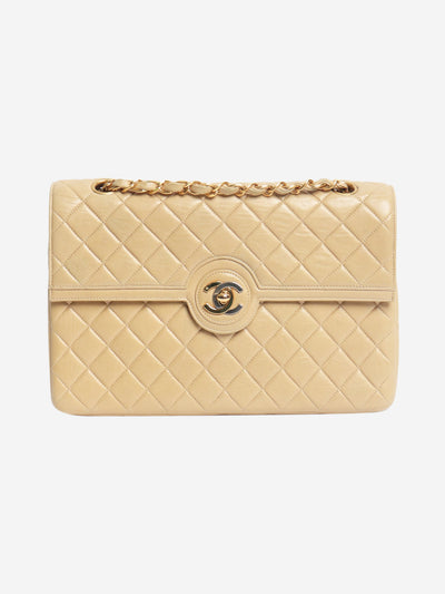 Sand 1994 Sac quilted CC single flap bag Cross-body Bags Chanel 