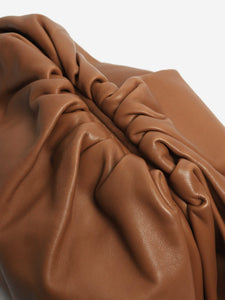 Bottega Veneta Brown The Pouch leather clutch