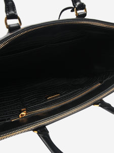 Prada Black large Saffiano Galleria top handle bag