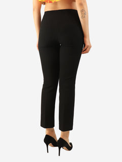 Black tapered trousers - size UK 8 Trousers Veronica Beard 