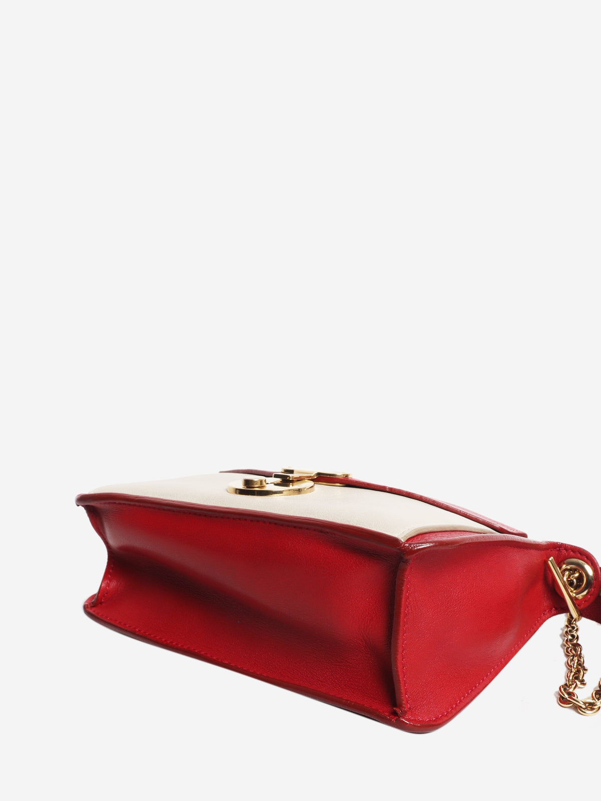 Red and cream leather crossbody bag Cross-body Bags Celine 