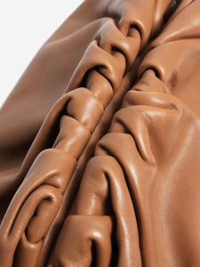 Bottega Veneta Brown The Pouch leather clutch