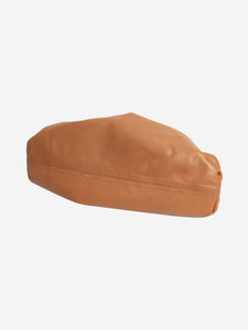 Bottega Veneta Brown The Pouch leather clutch
