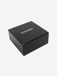 Black and white vintage CC bangle Jewellery Chanel 