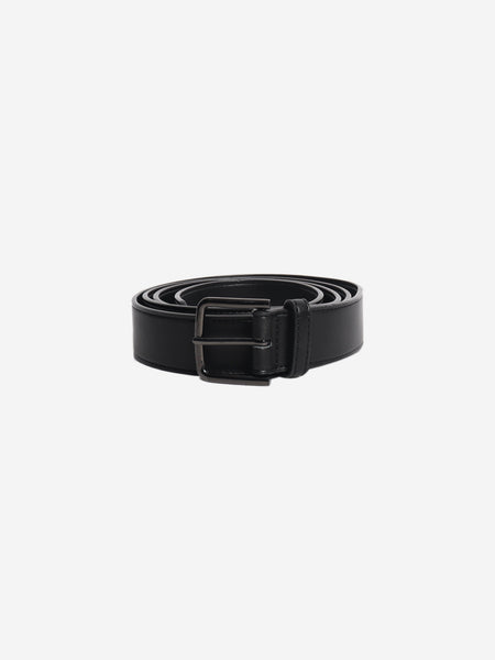 Black leather belt product image