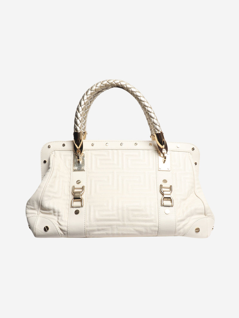White quilted shoulder bag Shoulder Bag Versace 