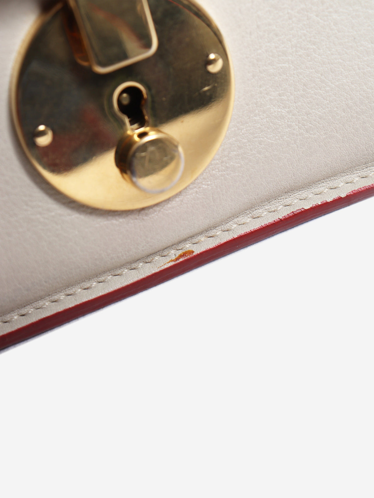 Red and cream leather crossbody bag Cross-body Bags Celine 