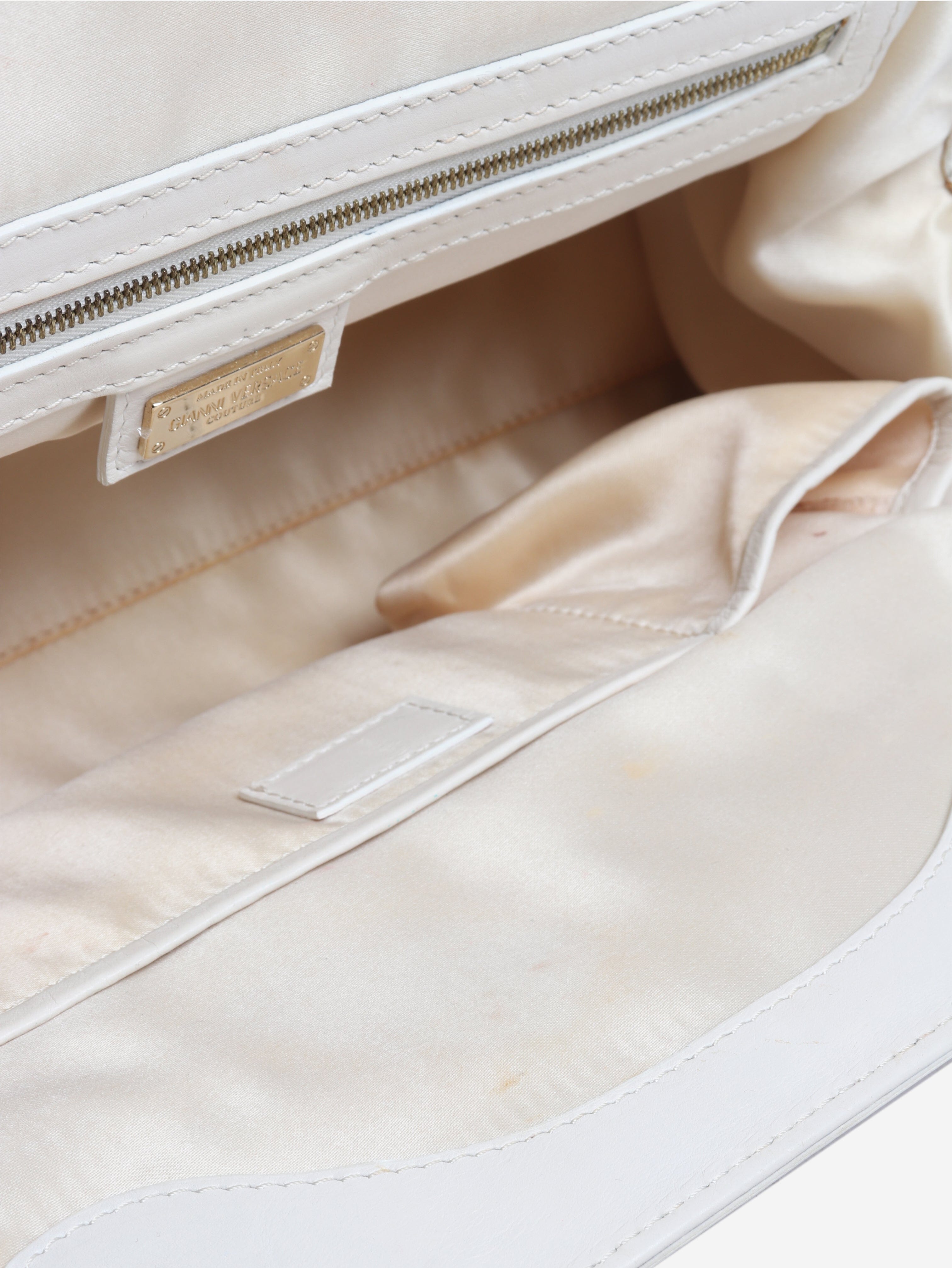 White quilted shoulder bag Shoulder Bag Versace 