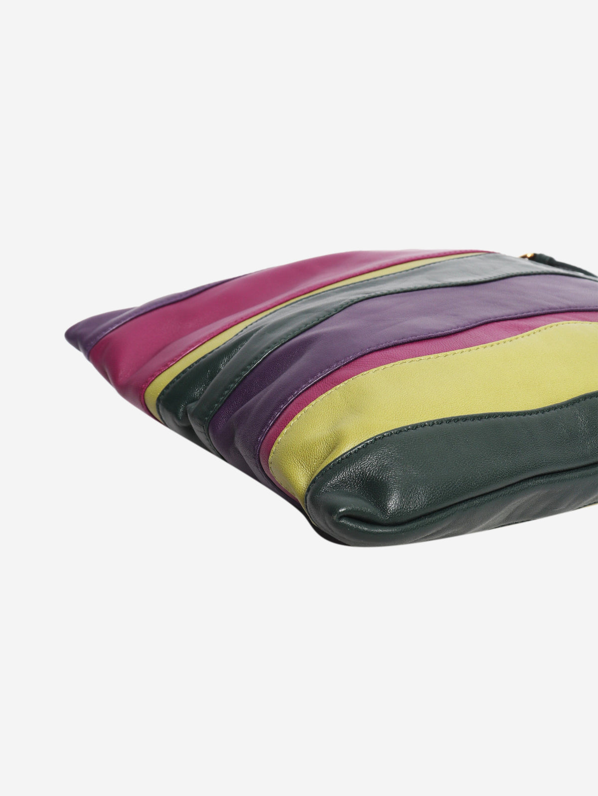 Multicolour nappa leather wave stripe crossbody bag Shoulder bags Prada 